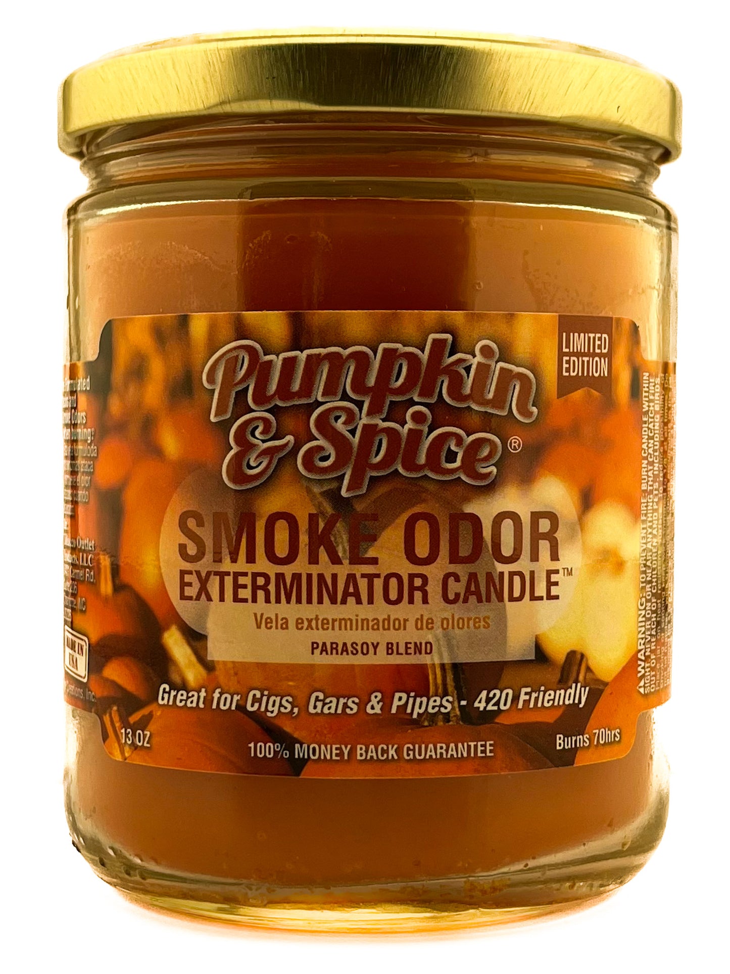 Smoke Odor Exterminator Candle Pumpkin & Spice 13oz
