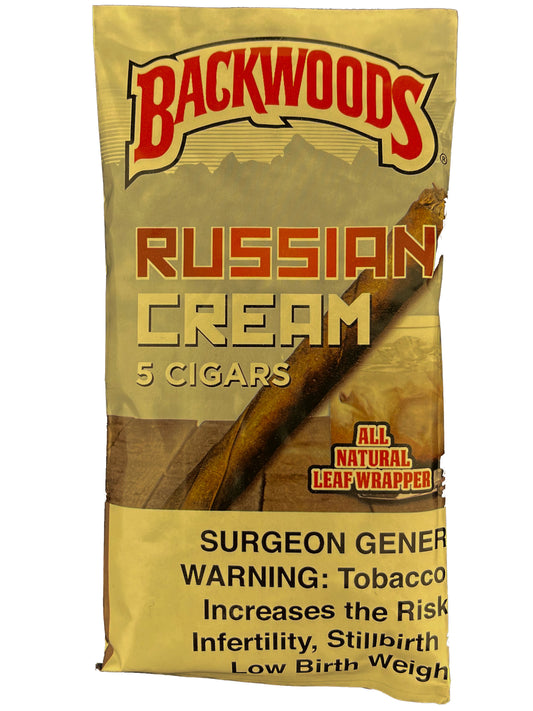 Backwoods Russian Cream Cigars 5pc