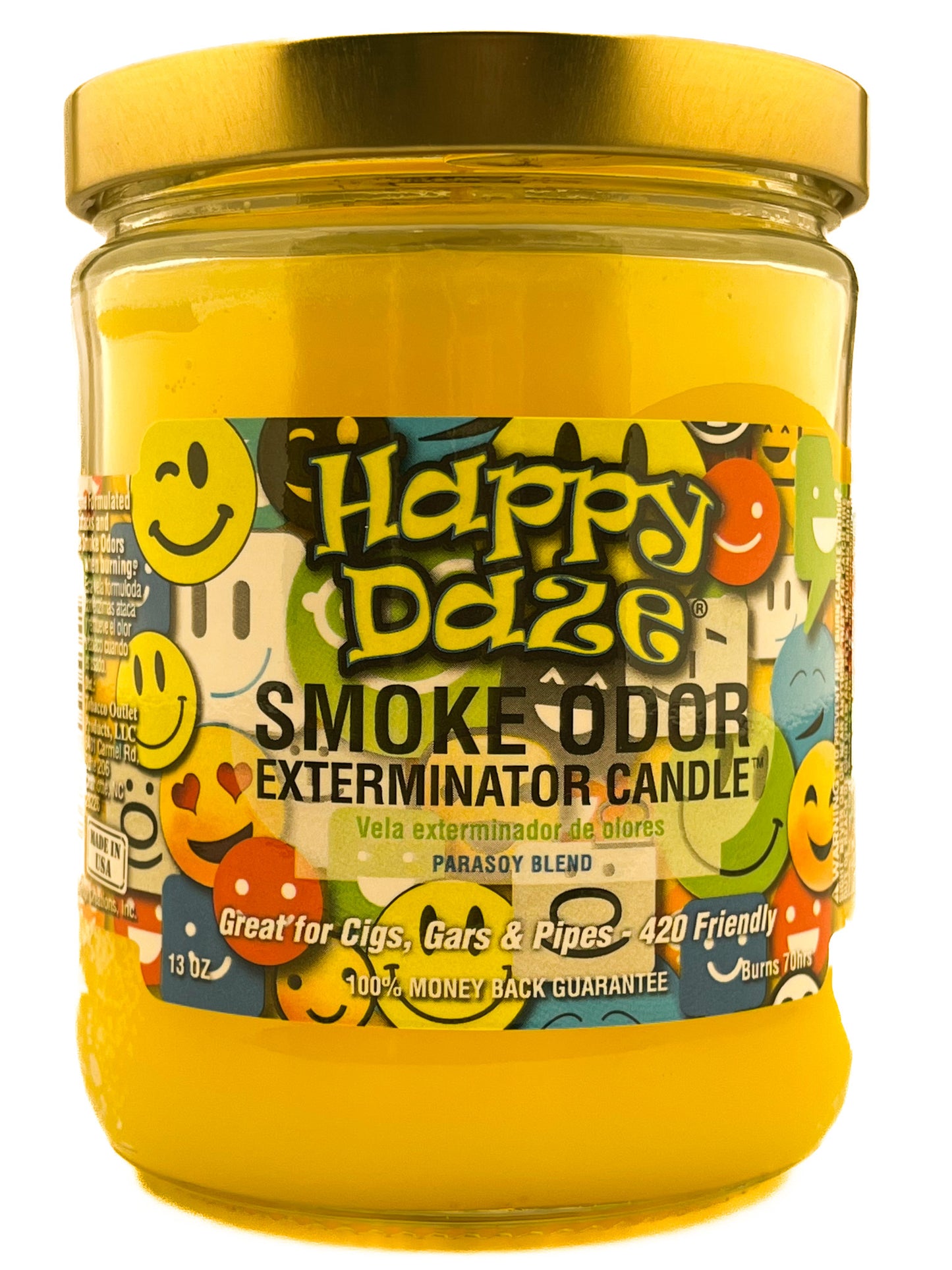 Smoke Odor Exterminator Candle Happy Daze 13oz