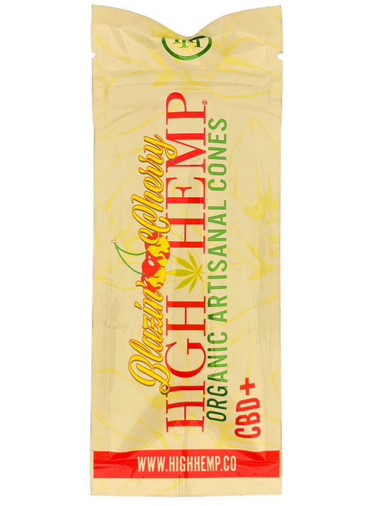 High Hemp Blazin' Cherry Cones 2pc