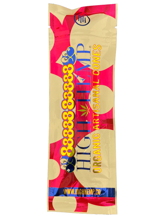 High Hemp Bubble Gum Cones 2pc