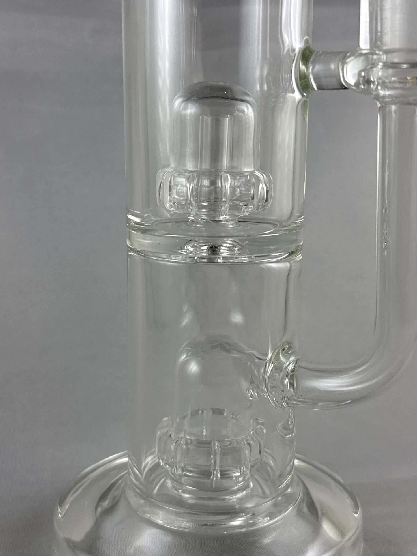 11IN Lucky Goat Dual Shower Head Rig w 14mm Bowl