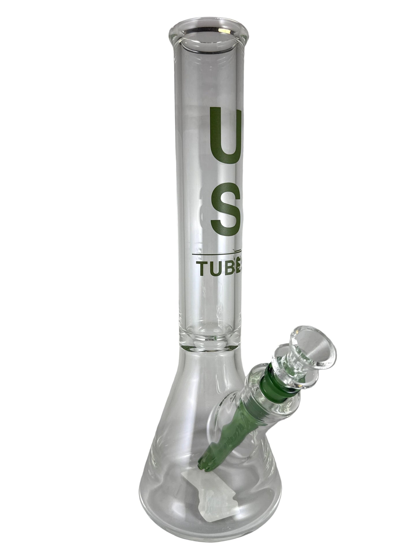 US TUBES BEAKER 45 WATERPIPE GREEN
