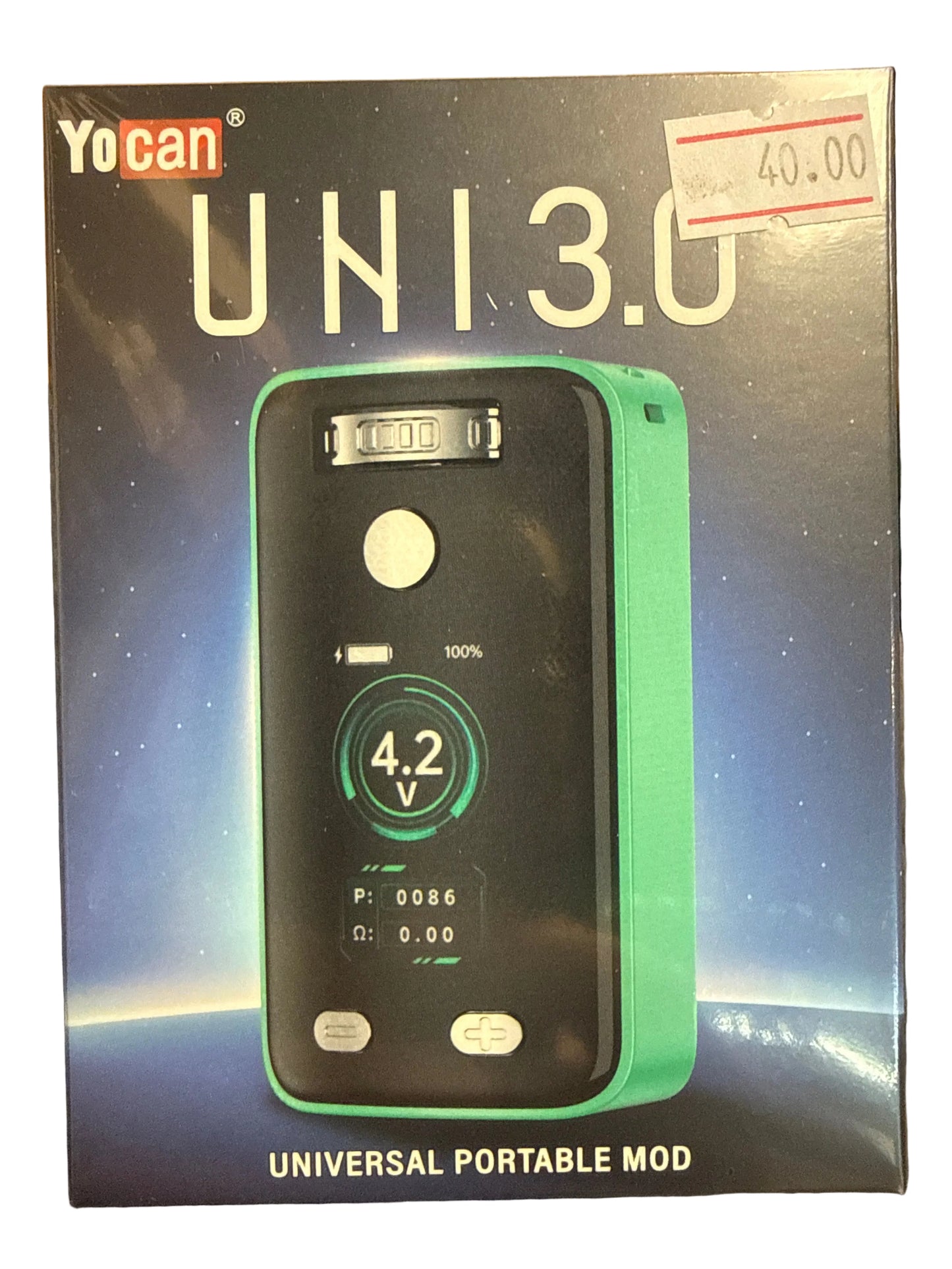 YOCAN UNI 3.0 UNIVERSAL 510 CART BOX MOD