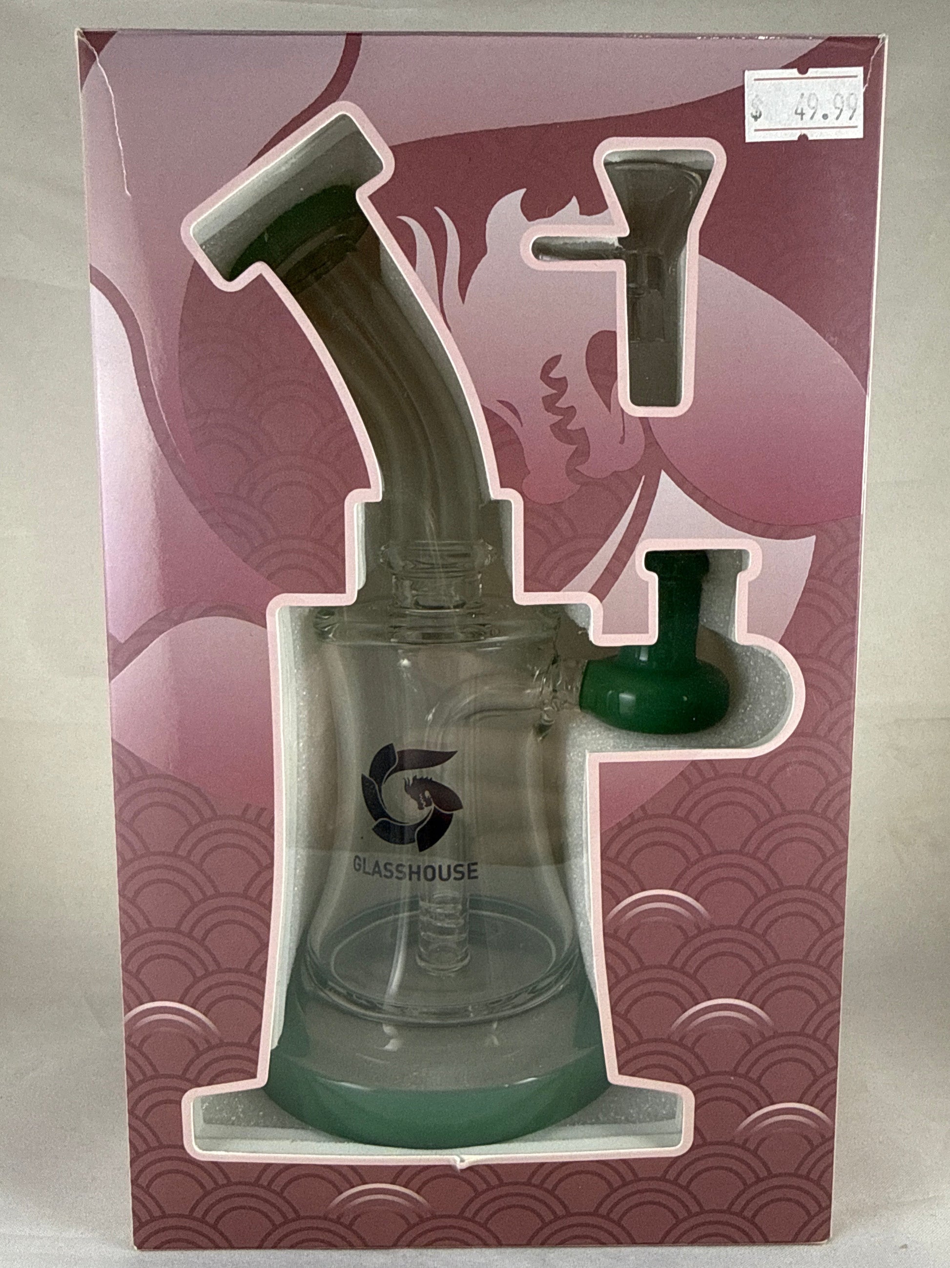 Glass House Banger Hanger Waterpipe 4