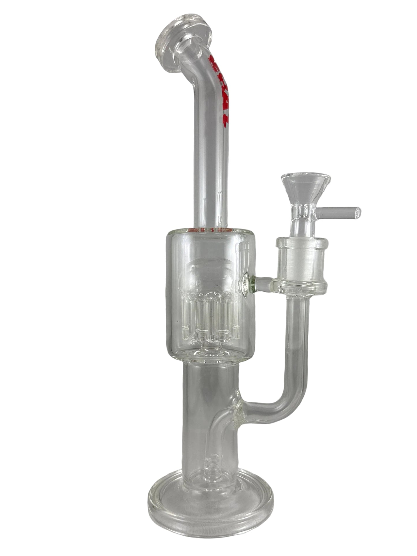 10.5IN Lucky Goat Inline / Showerhead Rig w 14mm Bowl