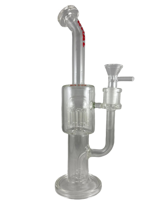 10.5IN Lucky Goat Inline / Showerhead Rig w 14mm Bowl
