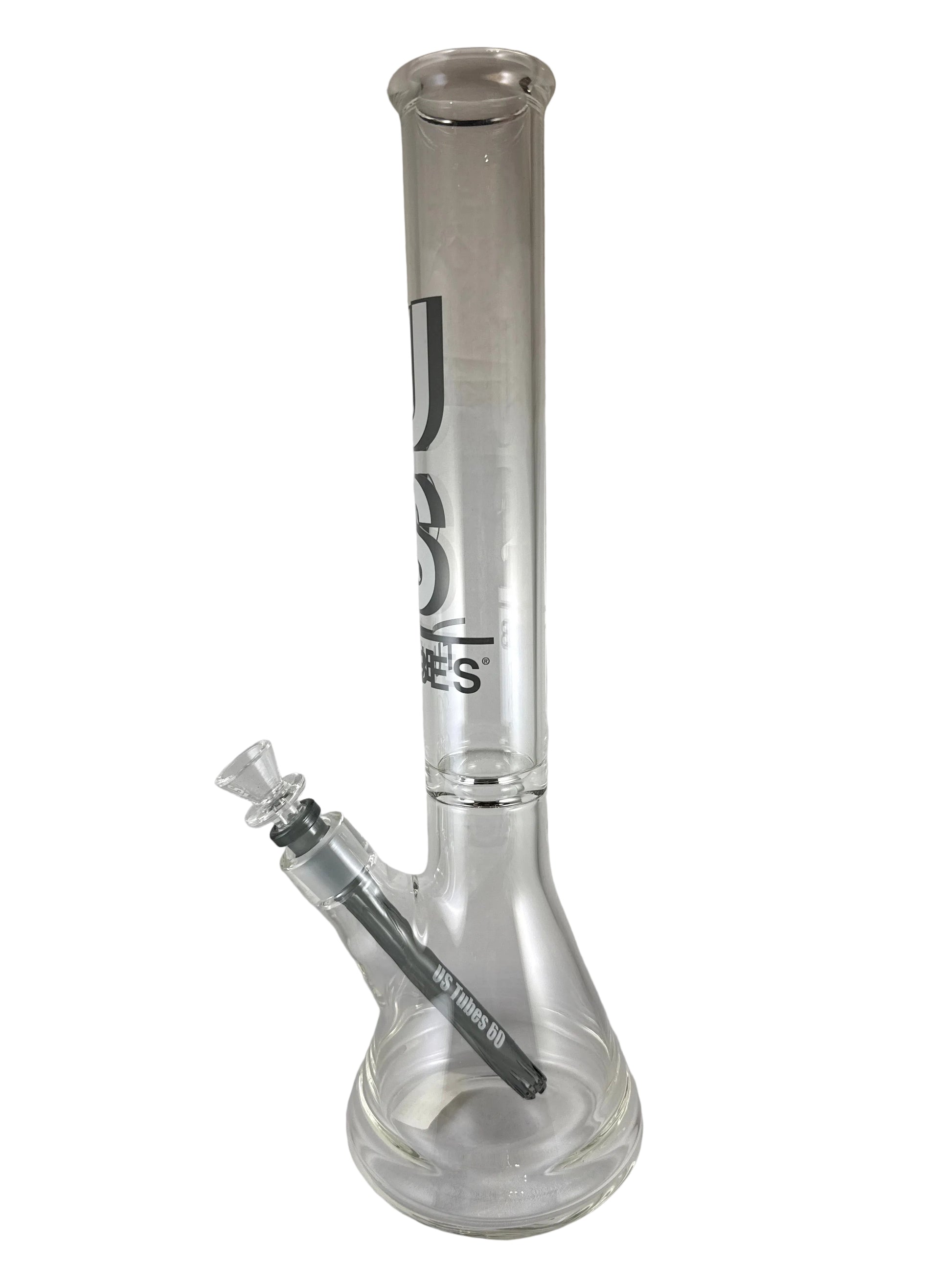 US Tubes 18in 7mm Constriction Beaker Waterpipe