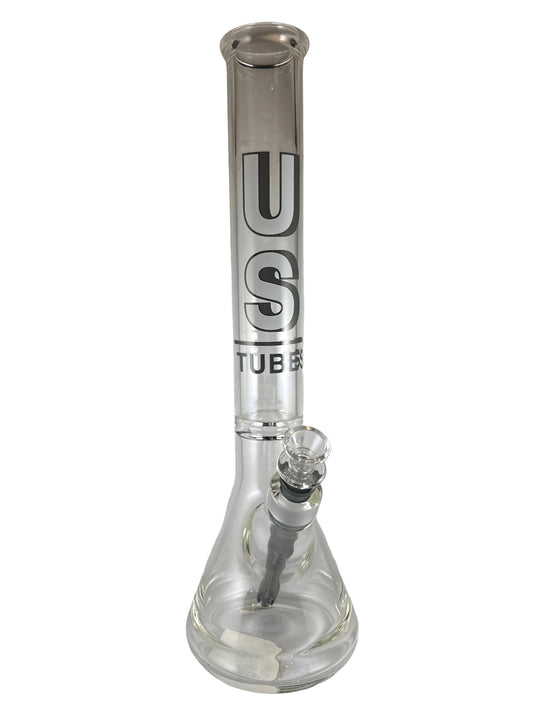 US Tubes 18in 7mm Constriction Beaker Waterpipe