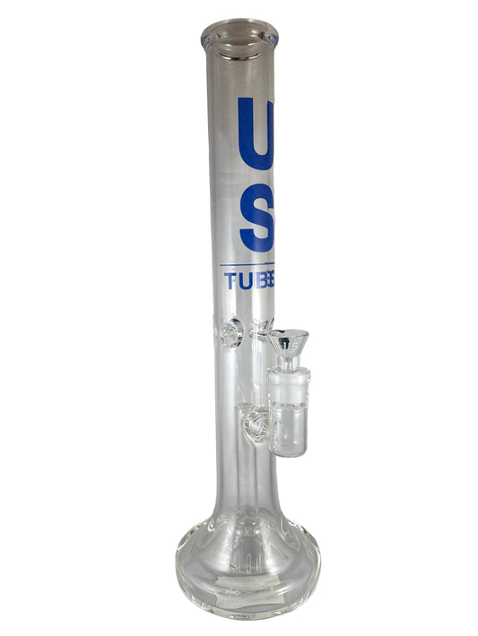 US Tubes Hybrid Fixed 50mm x 7mm Waterpipe Blue