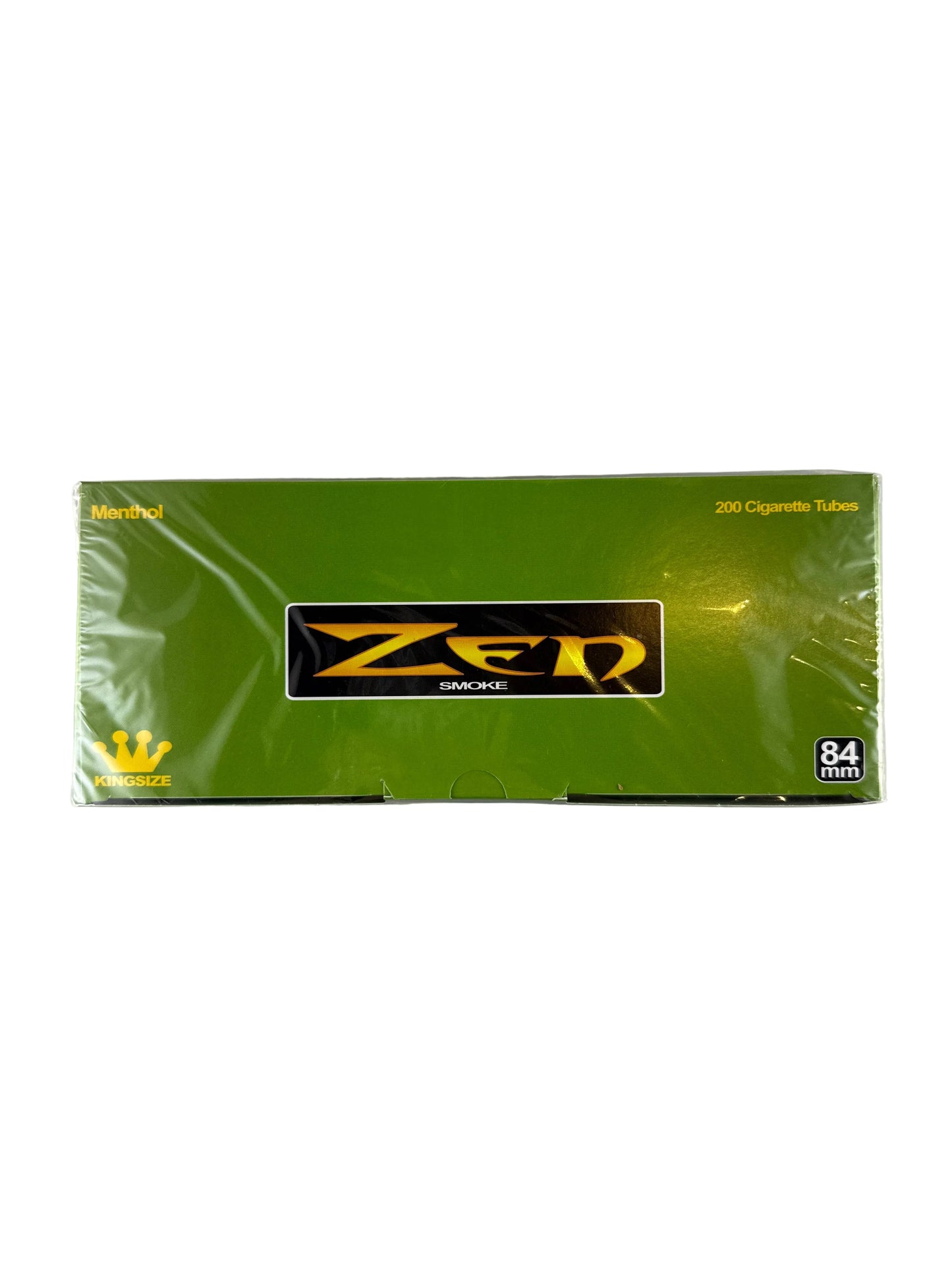 Green Zen packaging on a white background