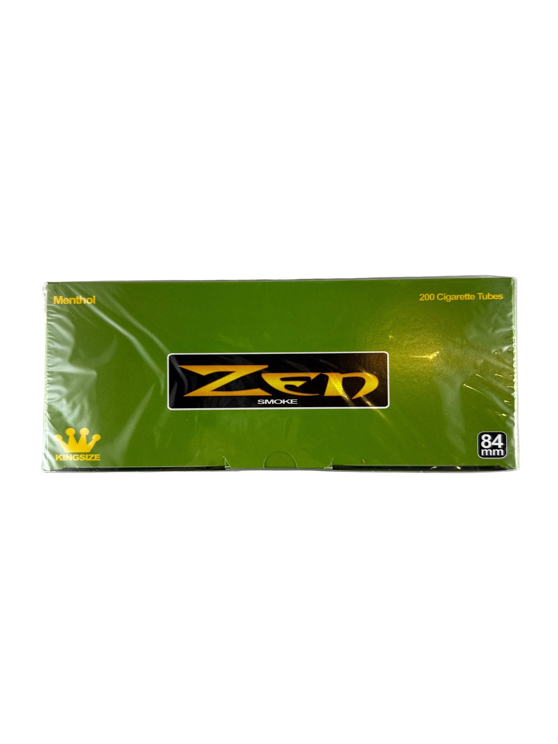 Green Zen packaging on a white background