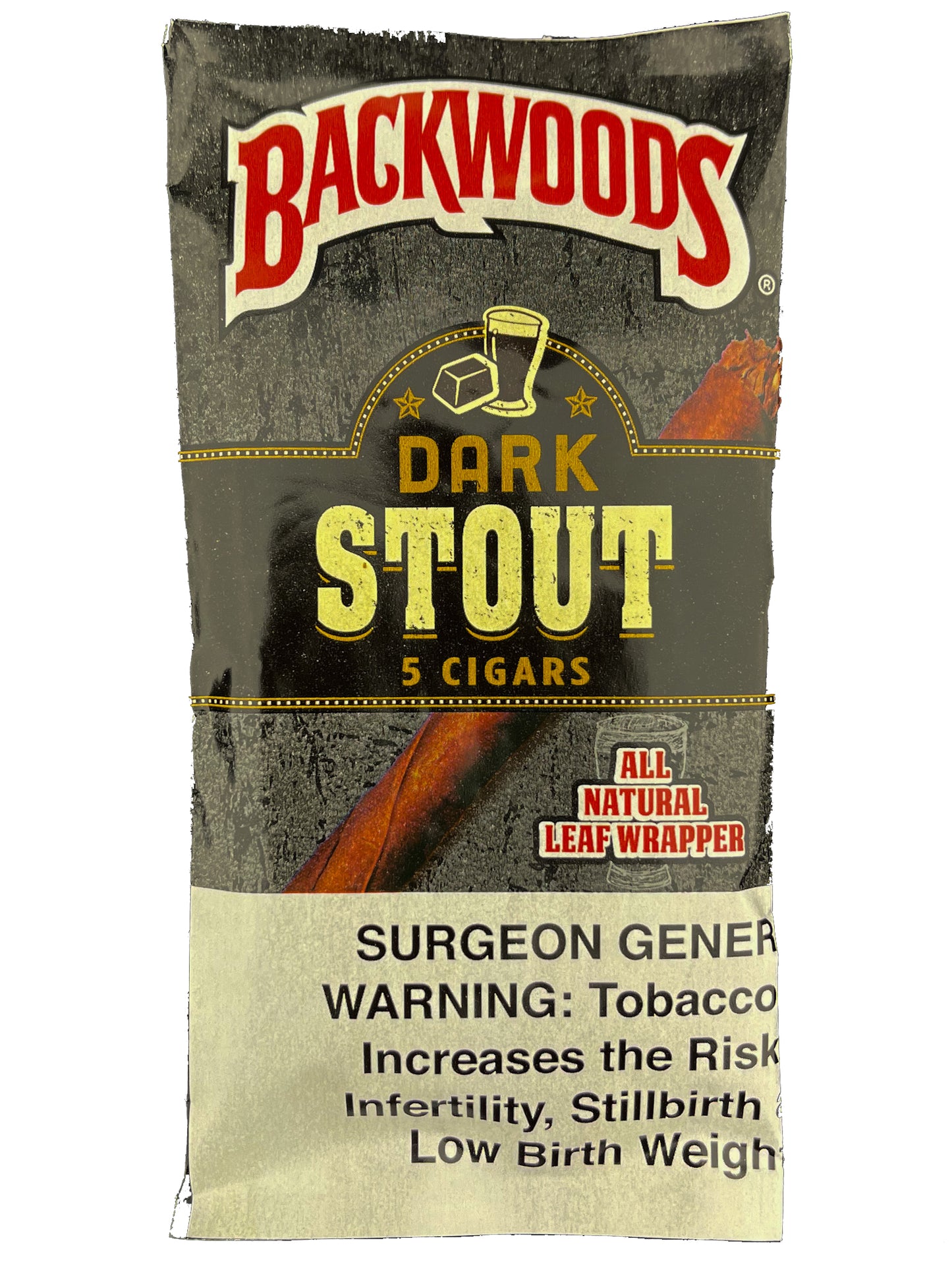 Backwoods Dark Stout Cigars 5pc