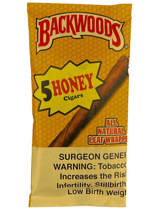Backwoods Honey Cigars 5pc