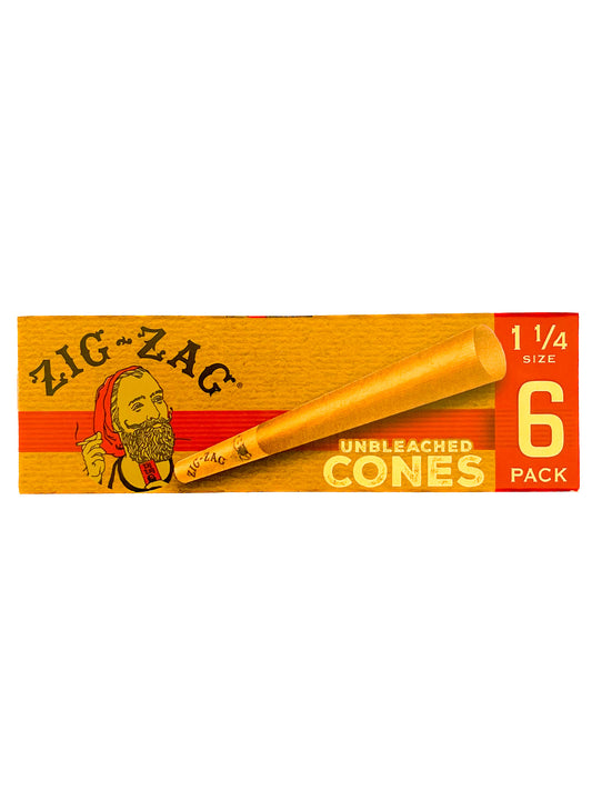 Zig- Zag 1 1/4 Cones 6pc