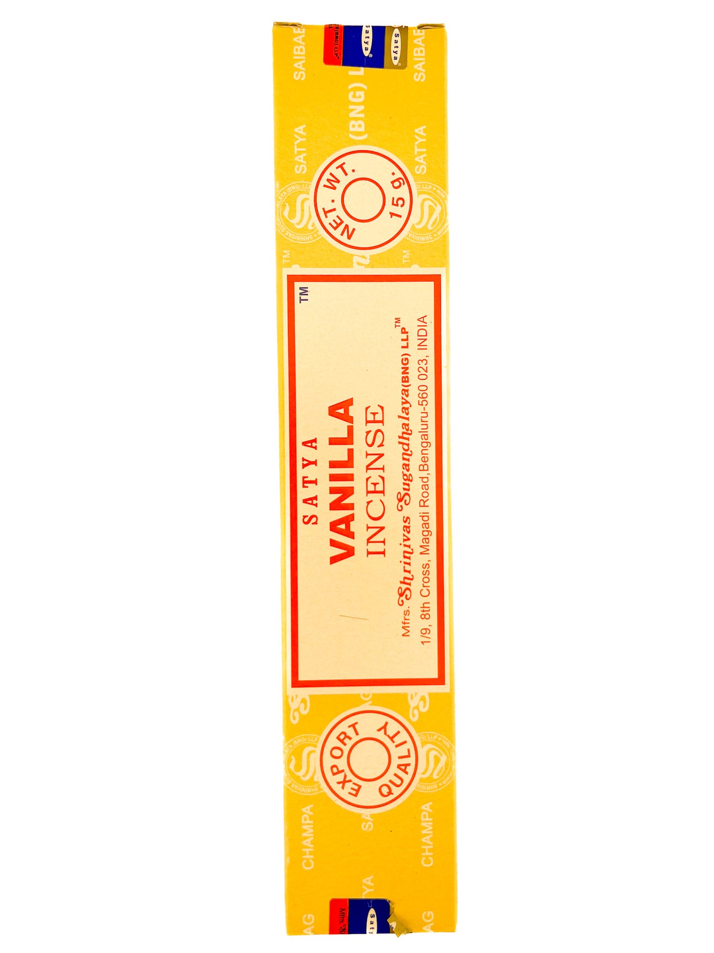 SATYA VANILLA INCENSE 15G