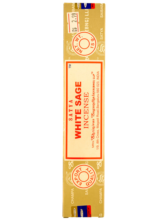 SATYA WHITE SAGE 15G INCENSE