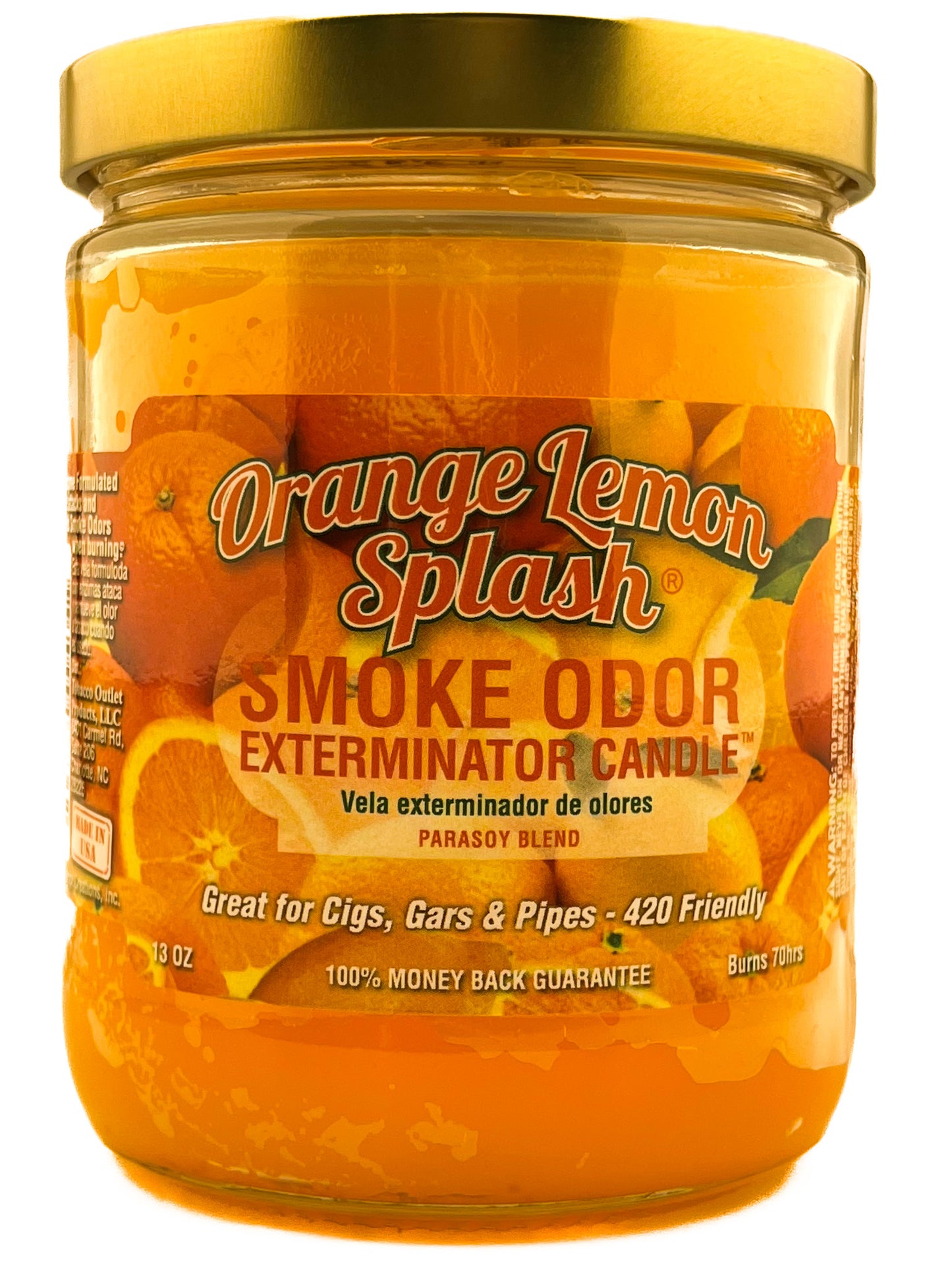 Smoke Odor Exterminator Candle Lemon Splash 13oz