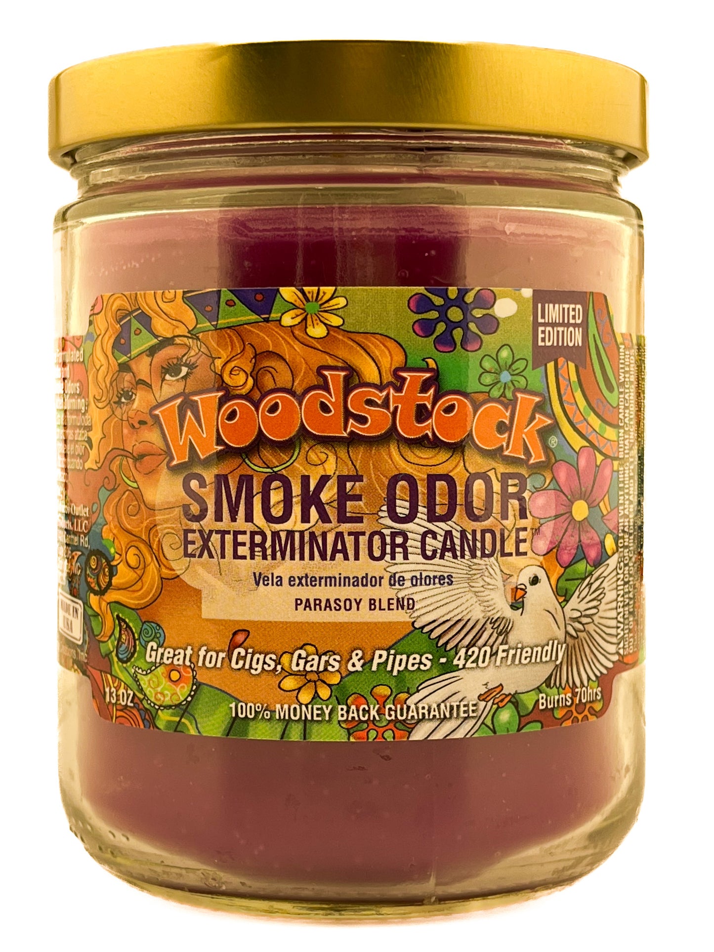 Smoke Odor Exterminator Candle Woodstock 13oz