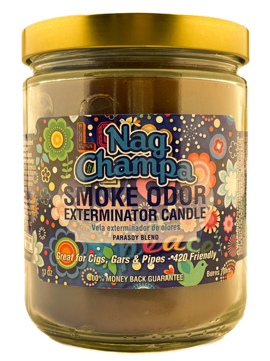 Smoke Odor Exterminator Candle Nag Champa 13oz