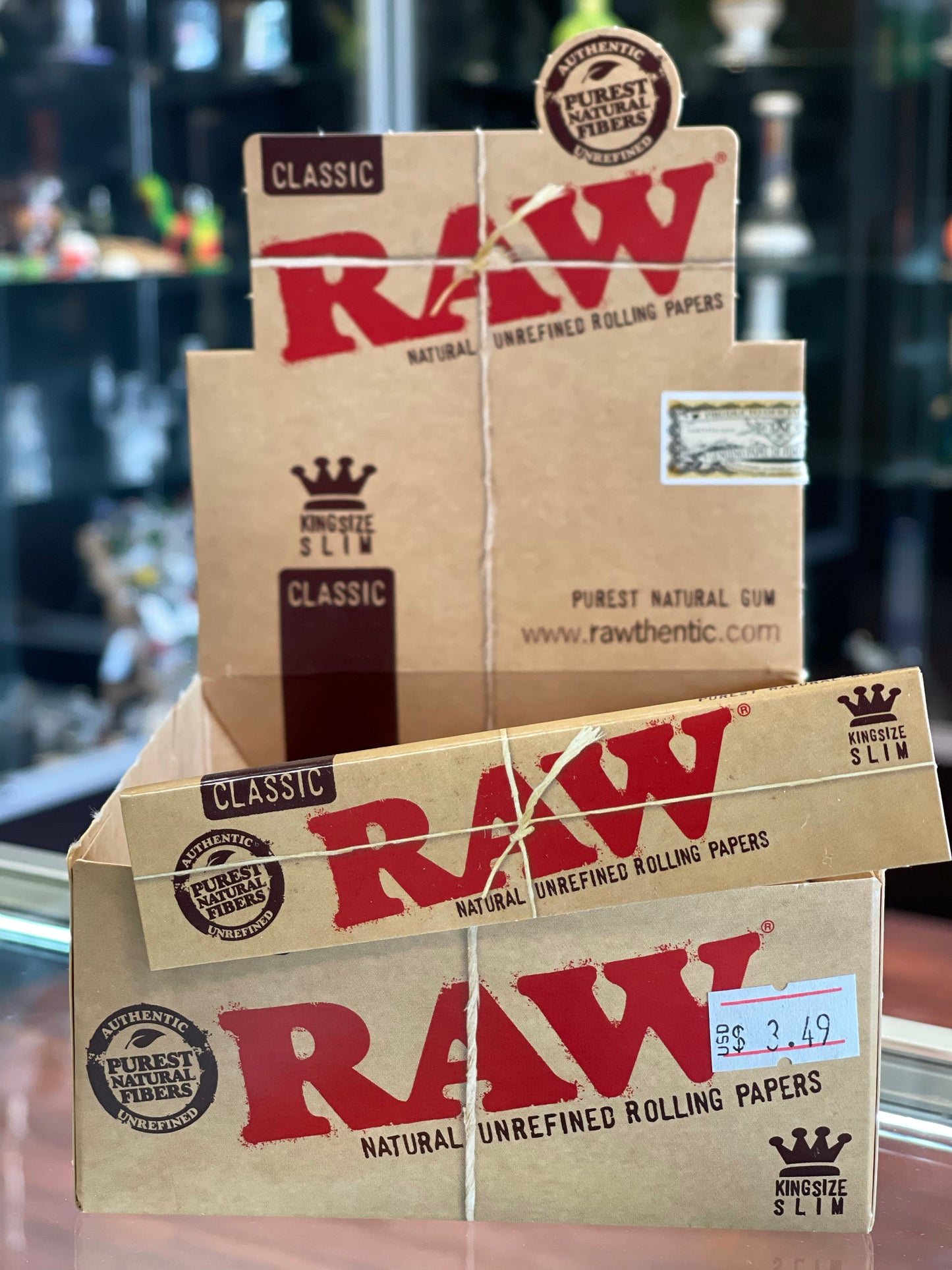 Raw Classic King Slim Papers