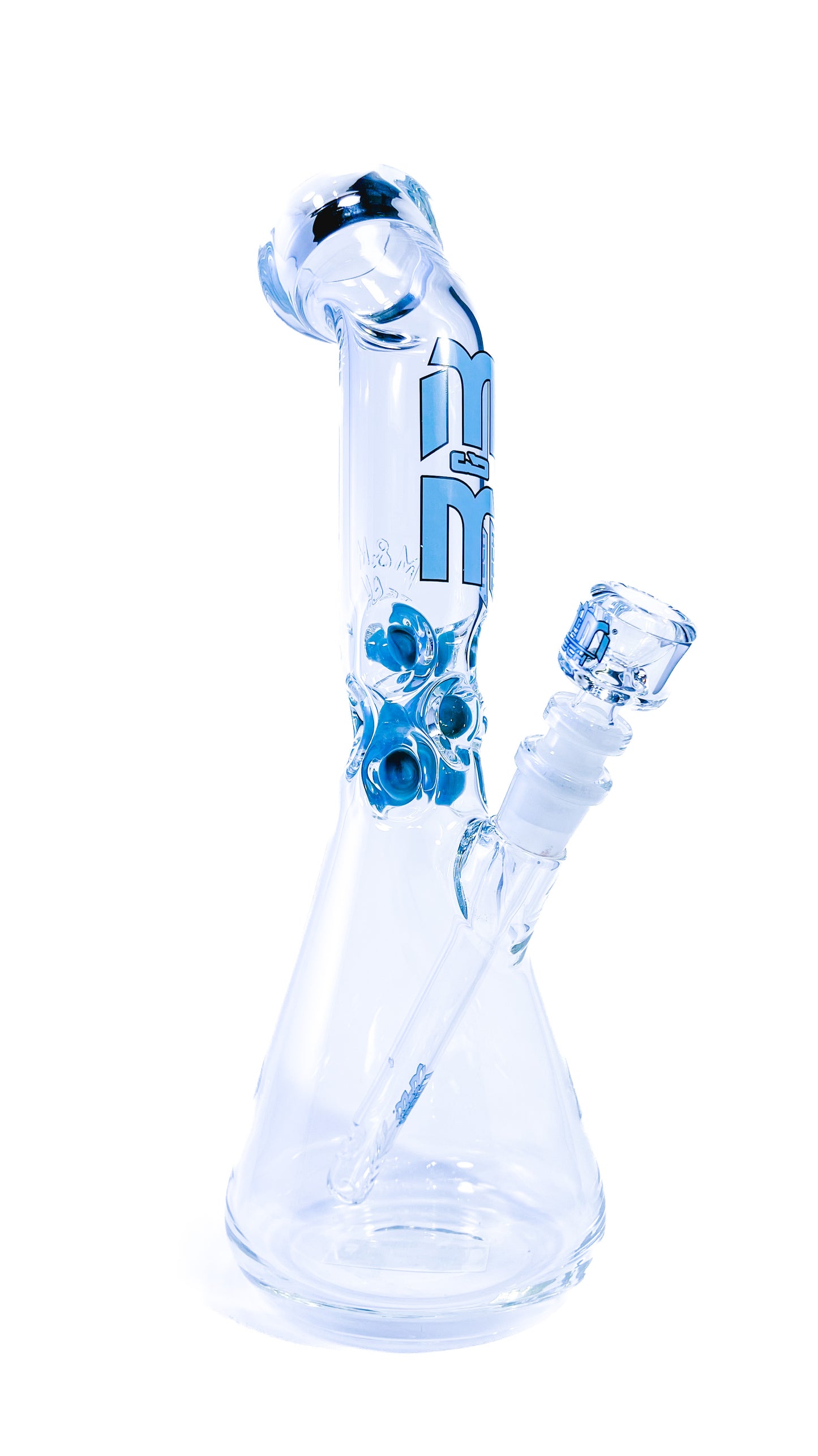 M&M Tech 15in Bent Neck Waterpipe