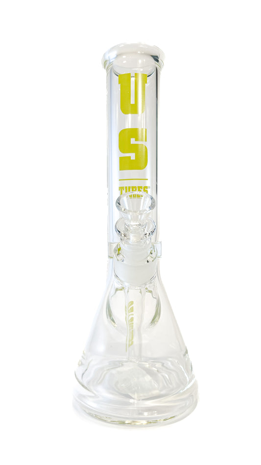US TUBES 12in 50MM X 5MM BEAKER CONSTRICTION WATERPIPE