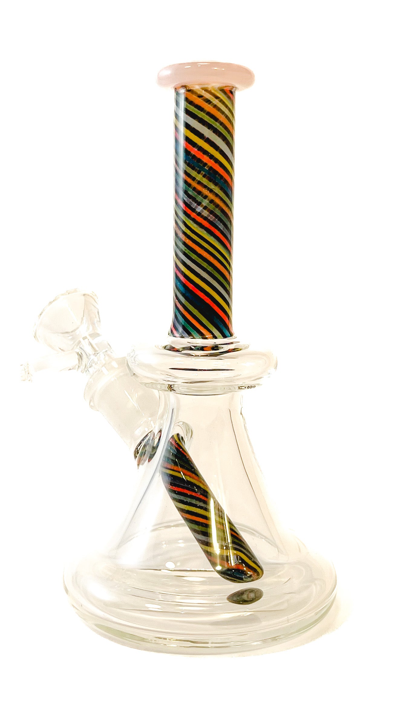 Candy twist rig waterpipe Rainbow with Pink Lip