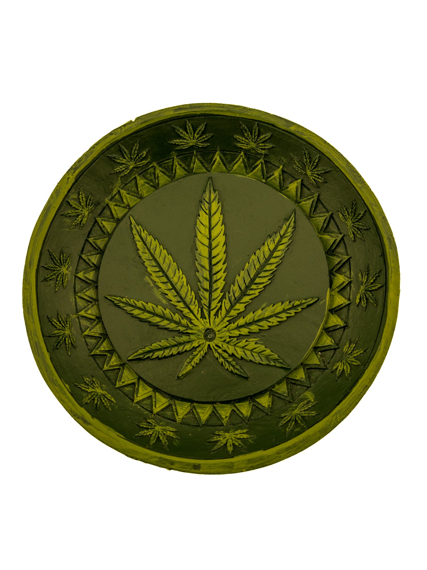 INCENSE BURNER - LEAF ROUND BURNER