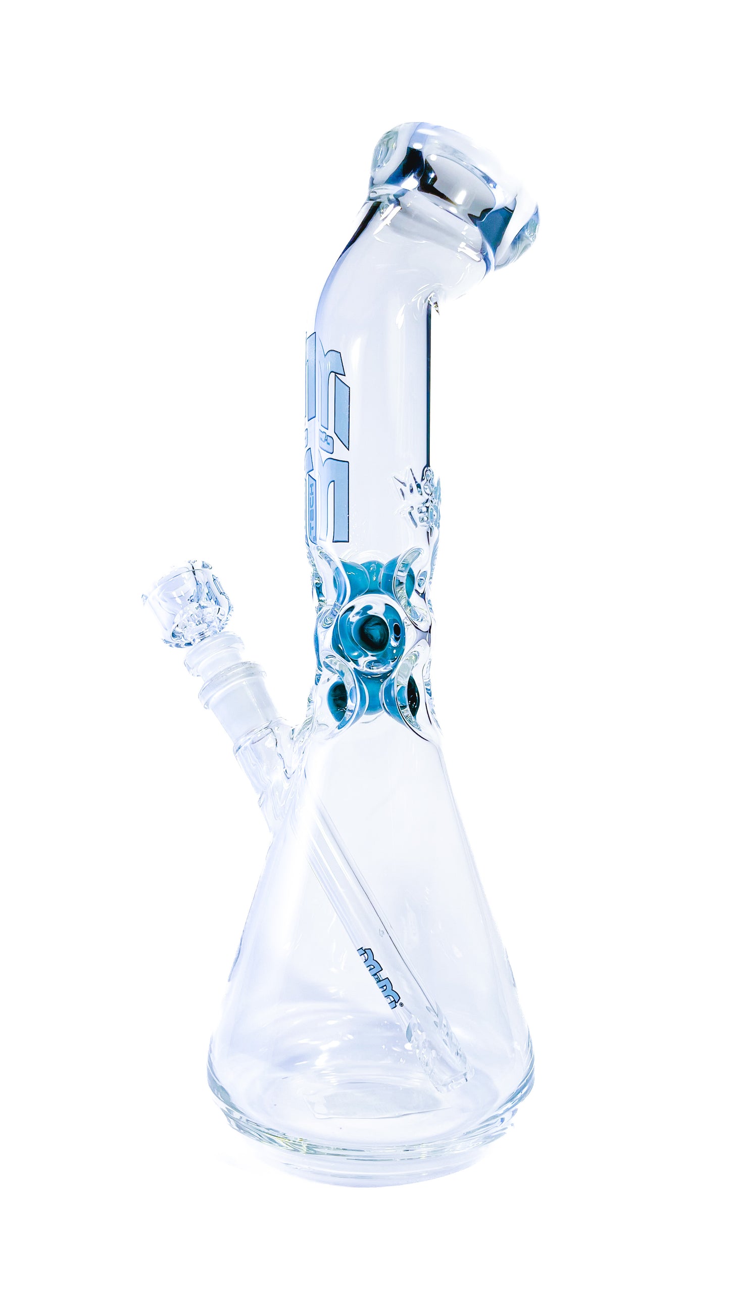 M&M Tech 15in Bent Neck Waterpipe
