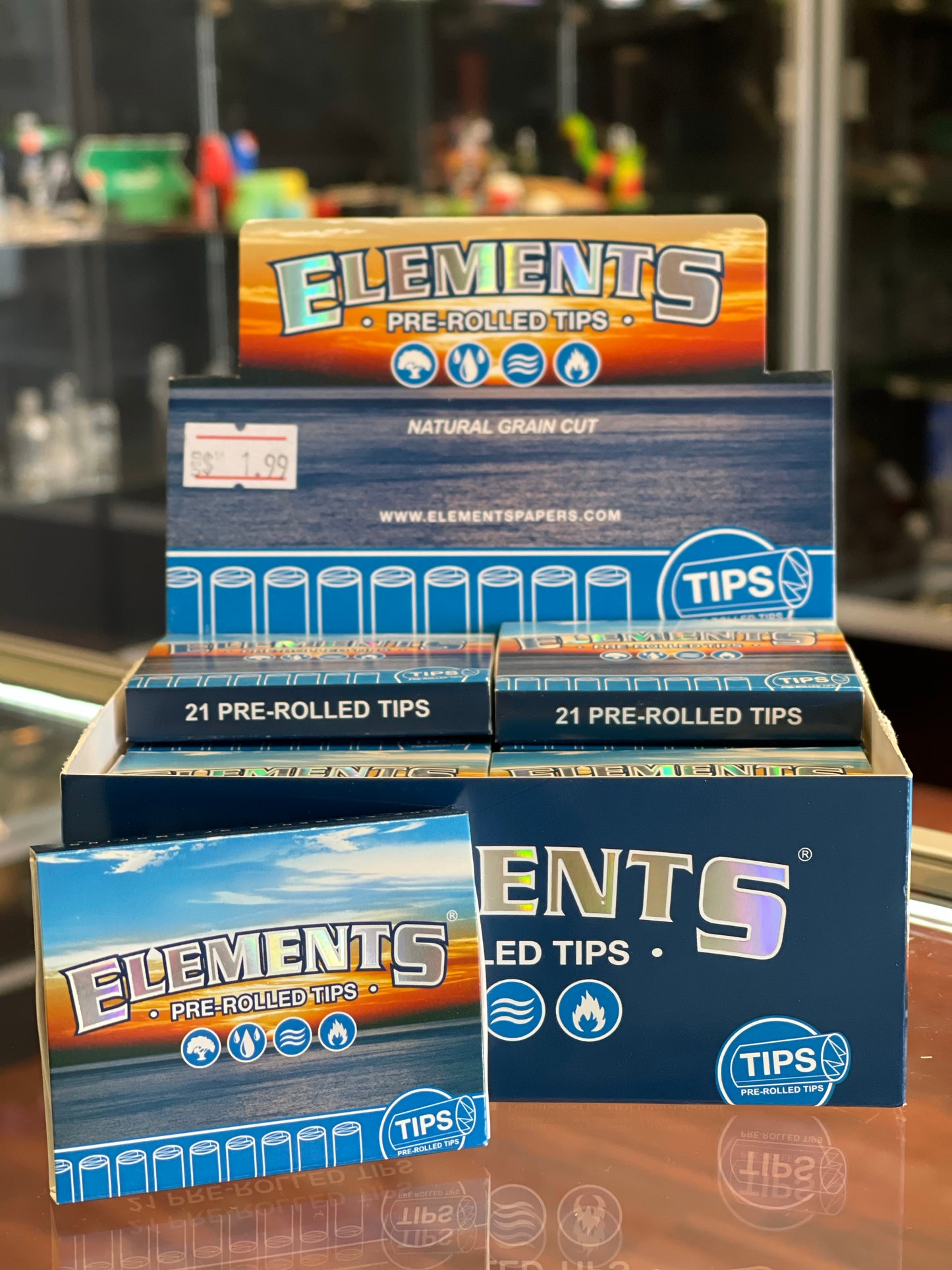 Elements Pre-Rolled Tips 21pc