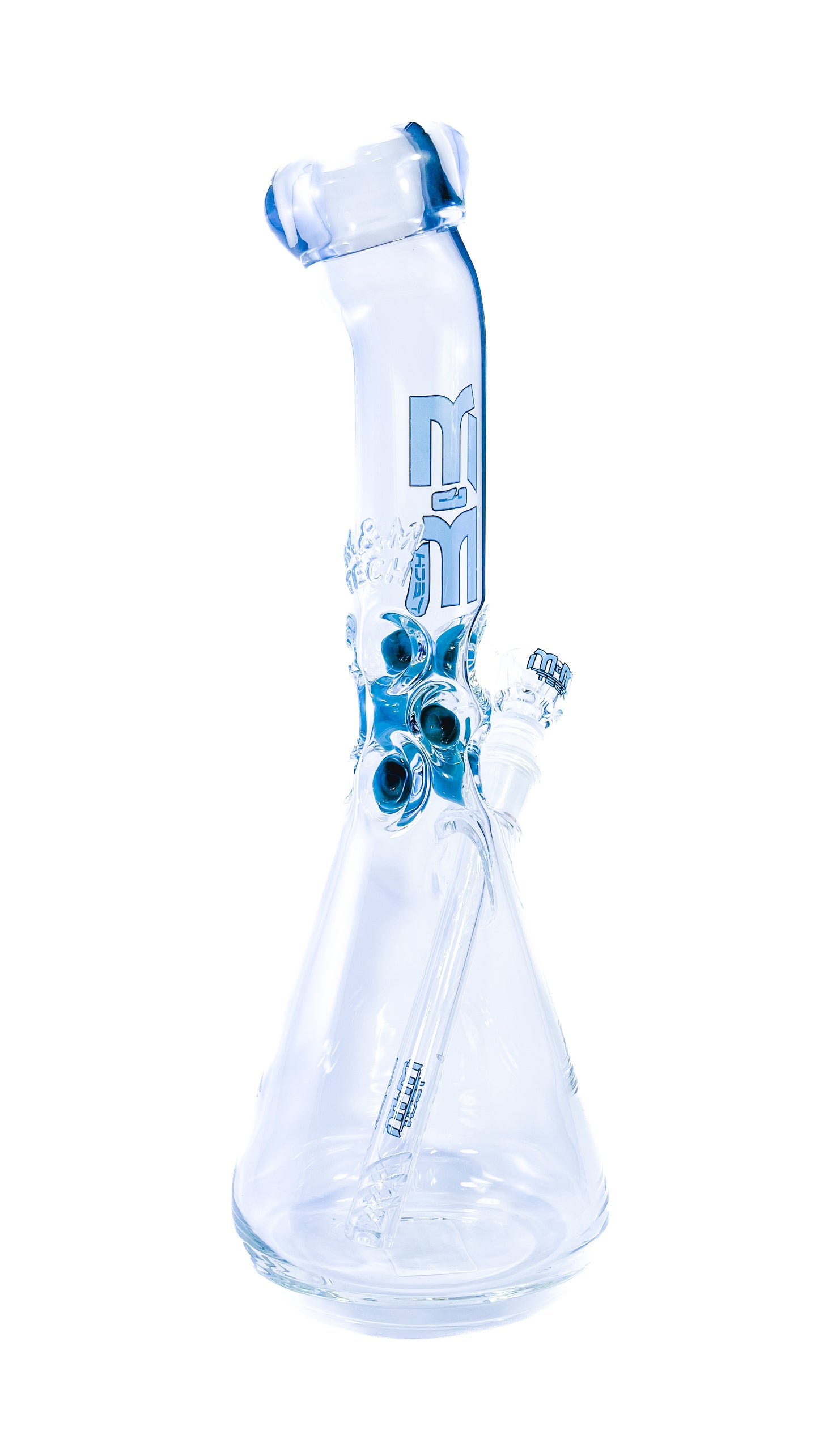 M&M Tech 15in Bent Neck Waterpipe