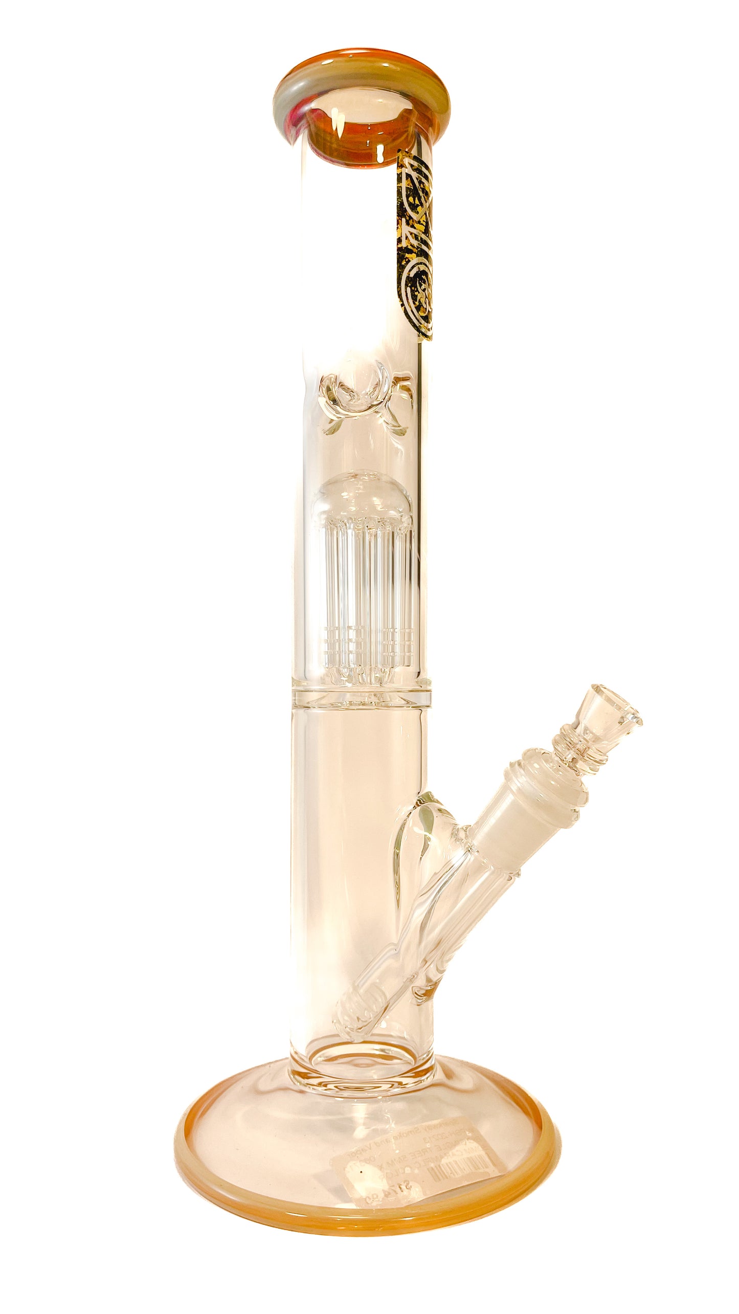 BIO SINGLE TREE 5MM X 50MM COLOR ACCENT STRAIGHT WATERPIPE