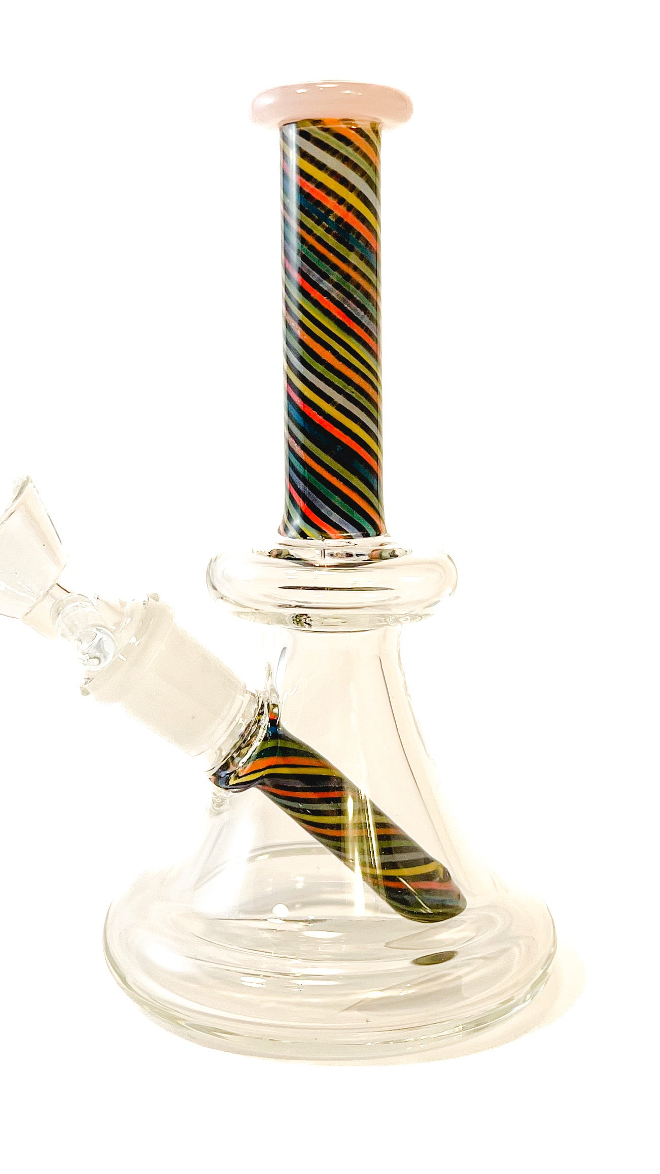 Candy twist rig waterpipe Rainbow with Pink Lip