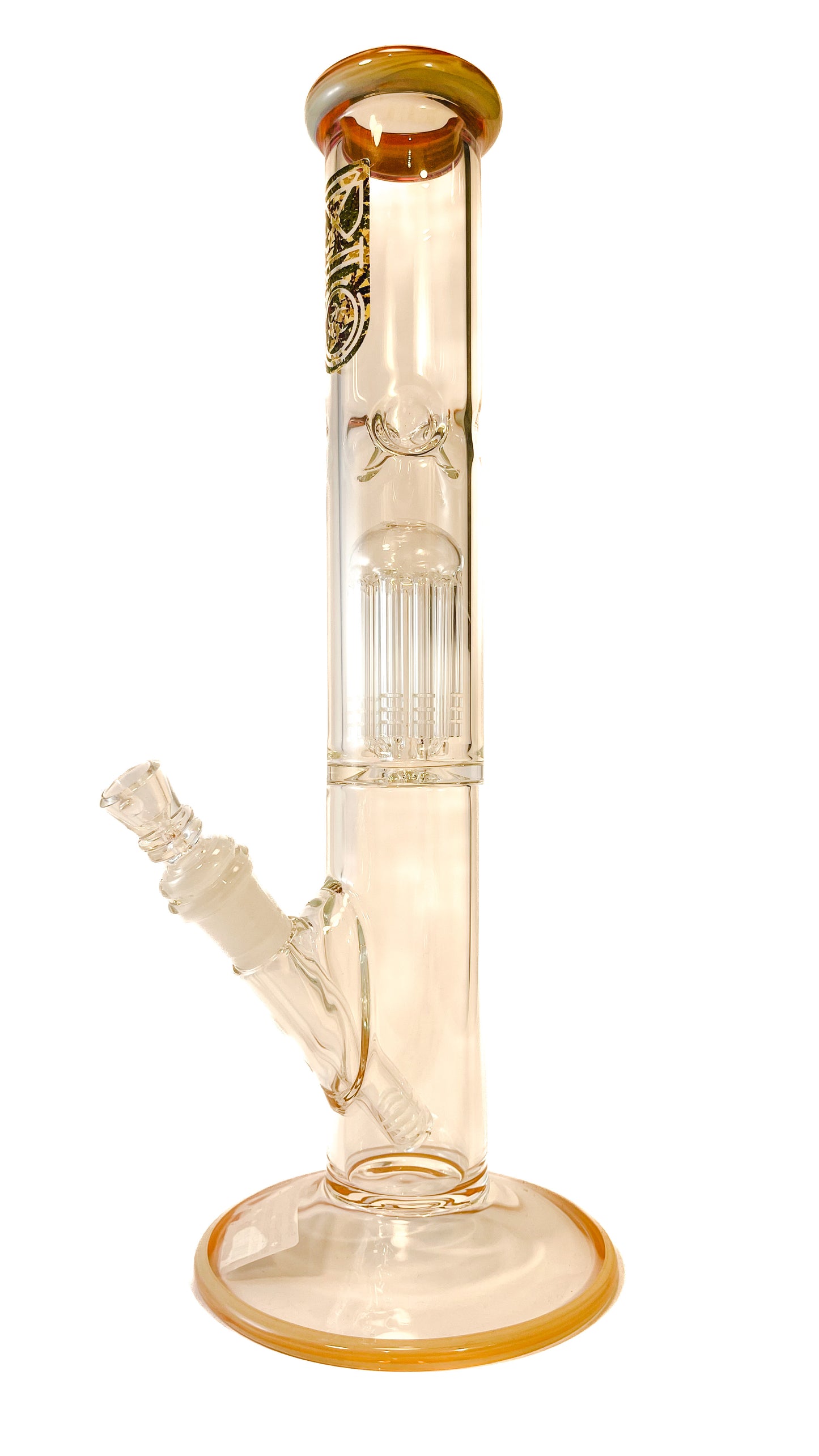 BIO SINGLE TREE 5MM X 50MM COLOR ACCENT STRAIGHT WATERPIPE