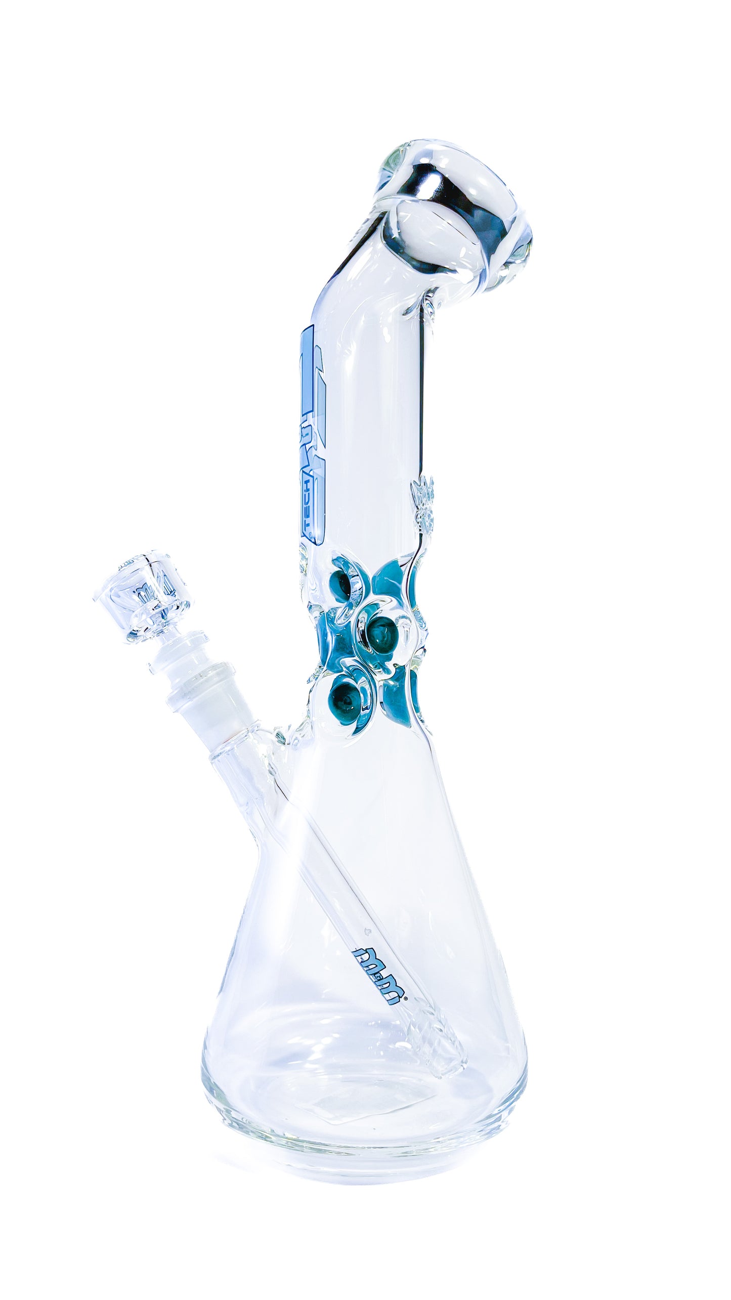 M&M Tech 15in Bent Neck Waterpipe